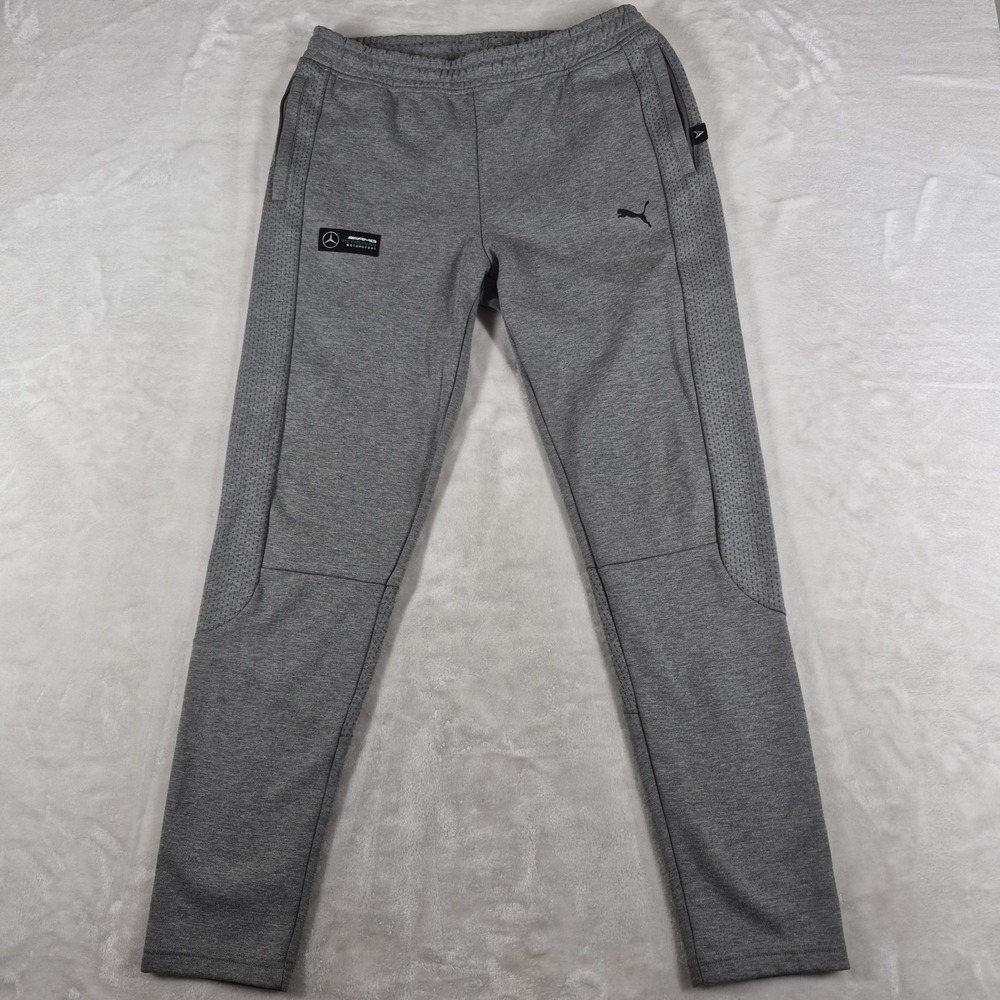Puma x Mercedes AMG Petronas Motorsport Sweatpants Men's Large Gray F1 Racing